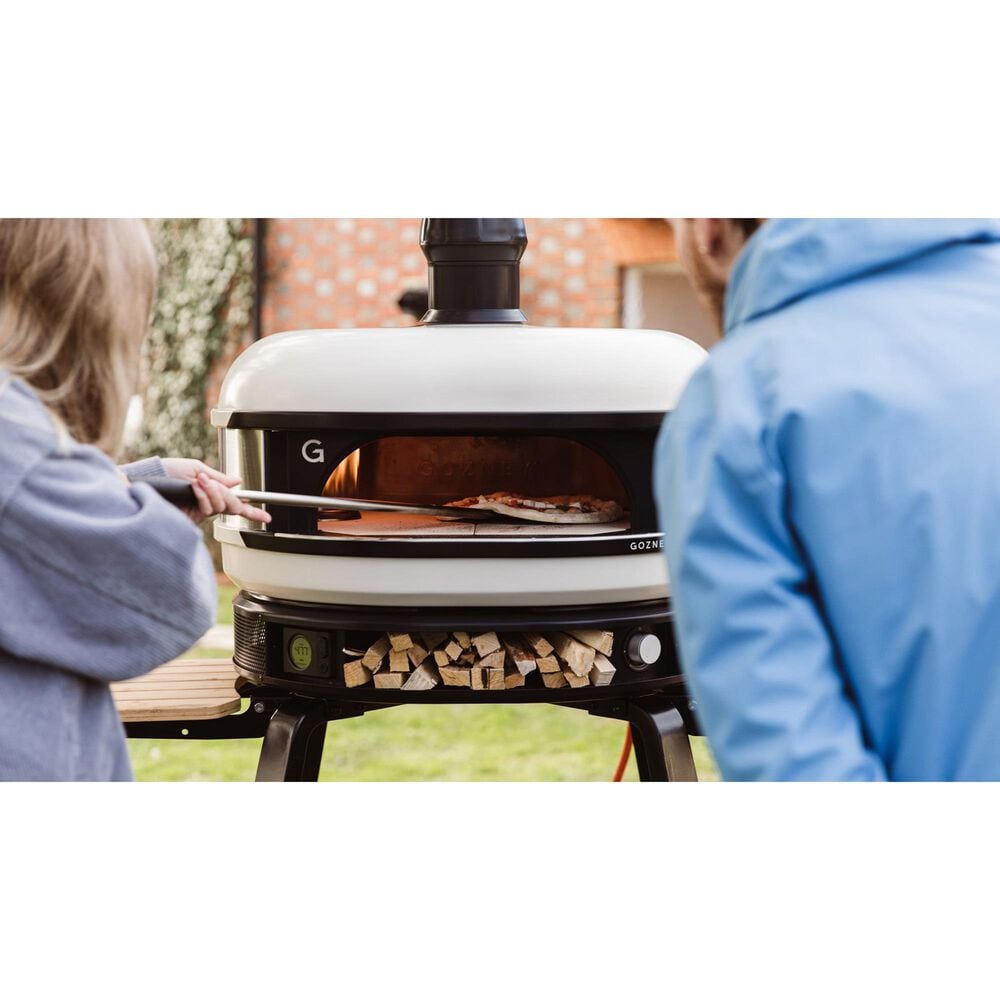 Gozney Dome Dual Fuel Outdoor Pizza Oven with Liquid Propane in Bone, , large