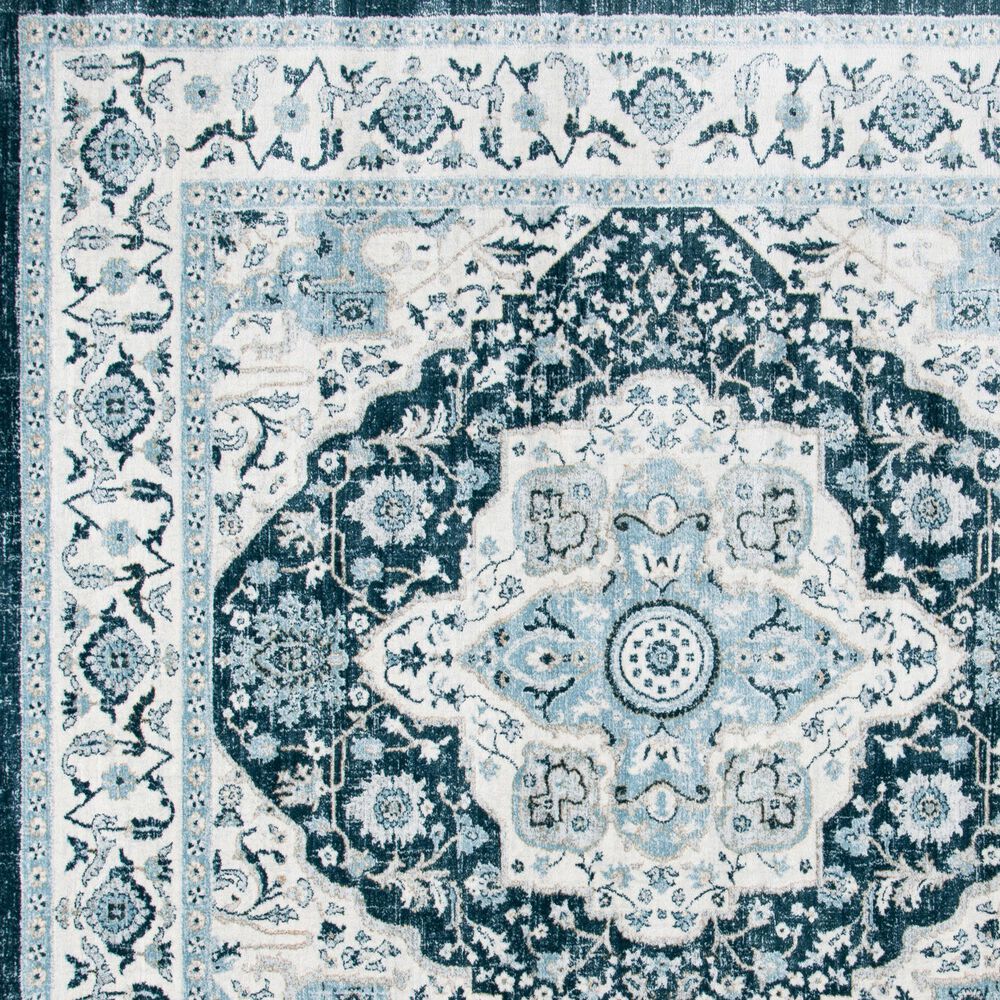 Safavieh Isabella 8&#39; x 10&#39; Navy and Creme Area Rug, , large