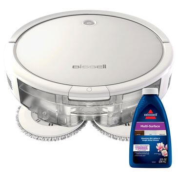Bissell Spinwave Wet and Dry Robotic Vacuum in Pearl White and Black, , large