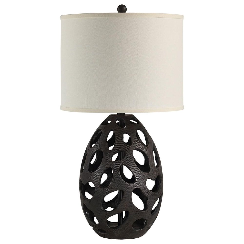 Renwil Loxley Table Lamp in Dark Brown, , large