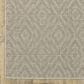 Oriental Weavers Caicos CA08A 1"10" x 7"6" Grey Runner, , large