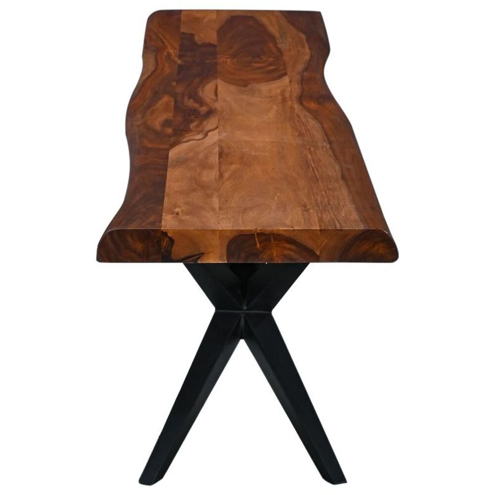 Home Trends &amp; Design Austin Loft/Essex 8-Piece Dining Set in Brown, , large