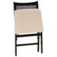 Linon Home Decor Bauer Cane Folding Side Chair in Black, , large