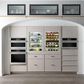Monogram 30" Integrated Glass Door Refrigerator for Single or Dual Installation, , large