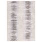 Jaipur En Blanc Cassius 7"10" x 10"10" Feather Gray, Blanc De Blanc, Rainy Day, Walnut and Sharkskin Area Rug, , large