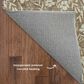 Dalyn Rug Company Soft Essentials Floral Mocha 10" x 14" Indoor/Outdoor Area Rug, , large