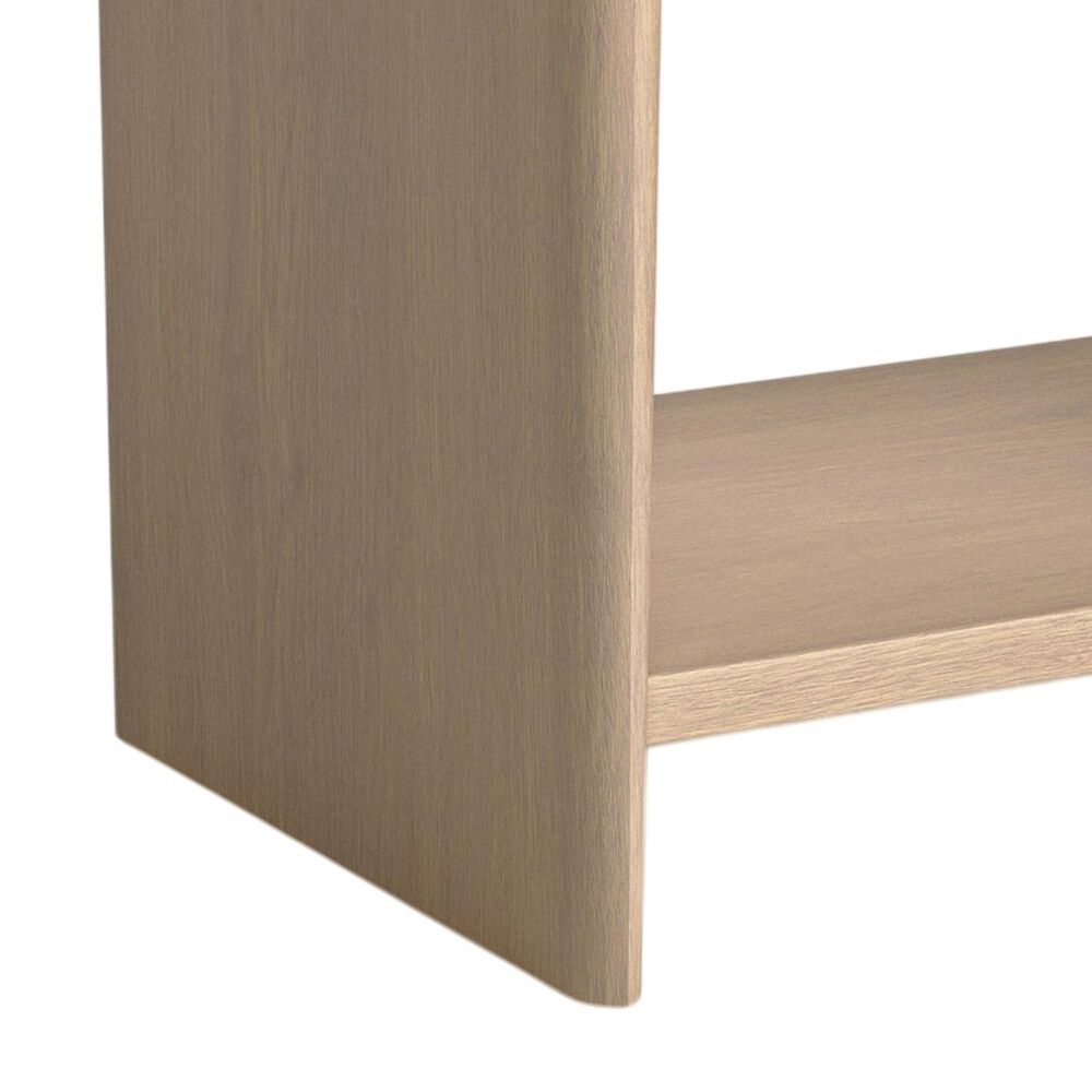 Stickley Furniture Lucerne Open Nightstand in Sunwashed Linen, , large