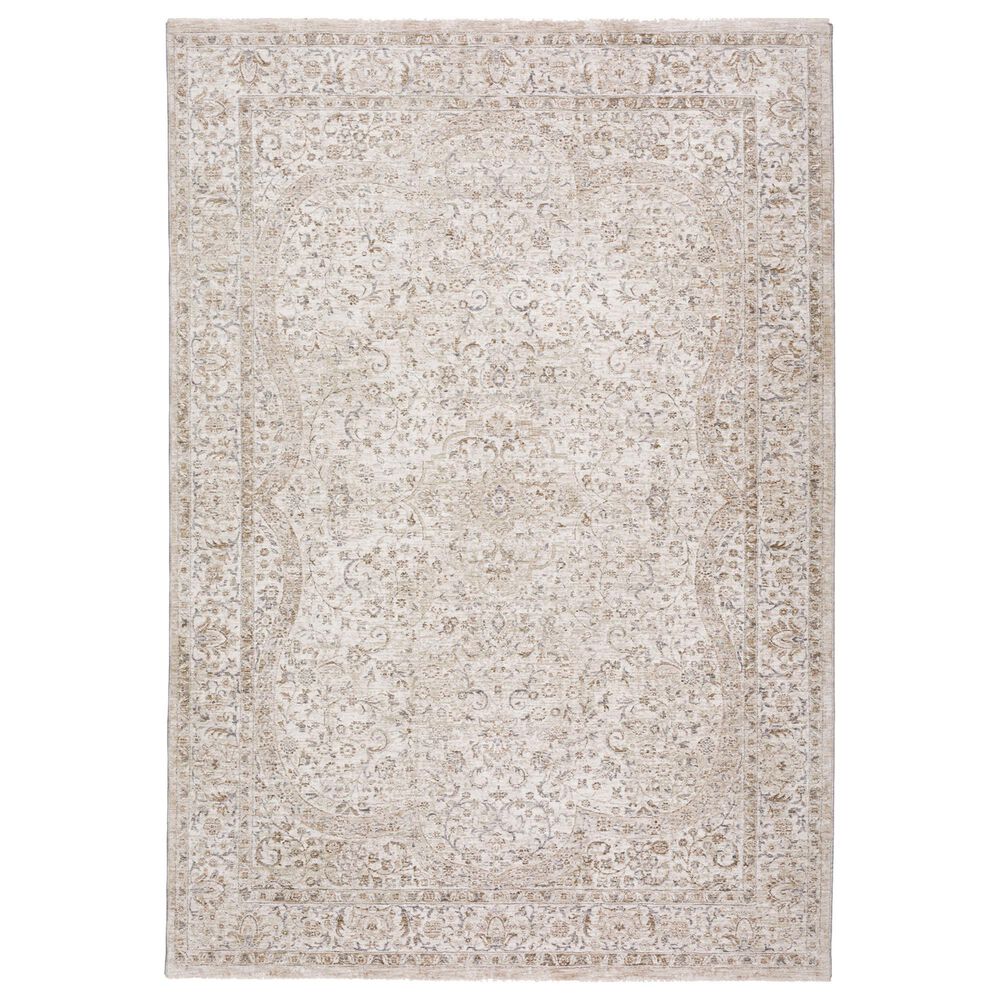 Dalyn Rug Company Cyprus CY8 2"3" x 7"10" Beige Runner, , large
