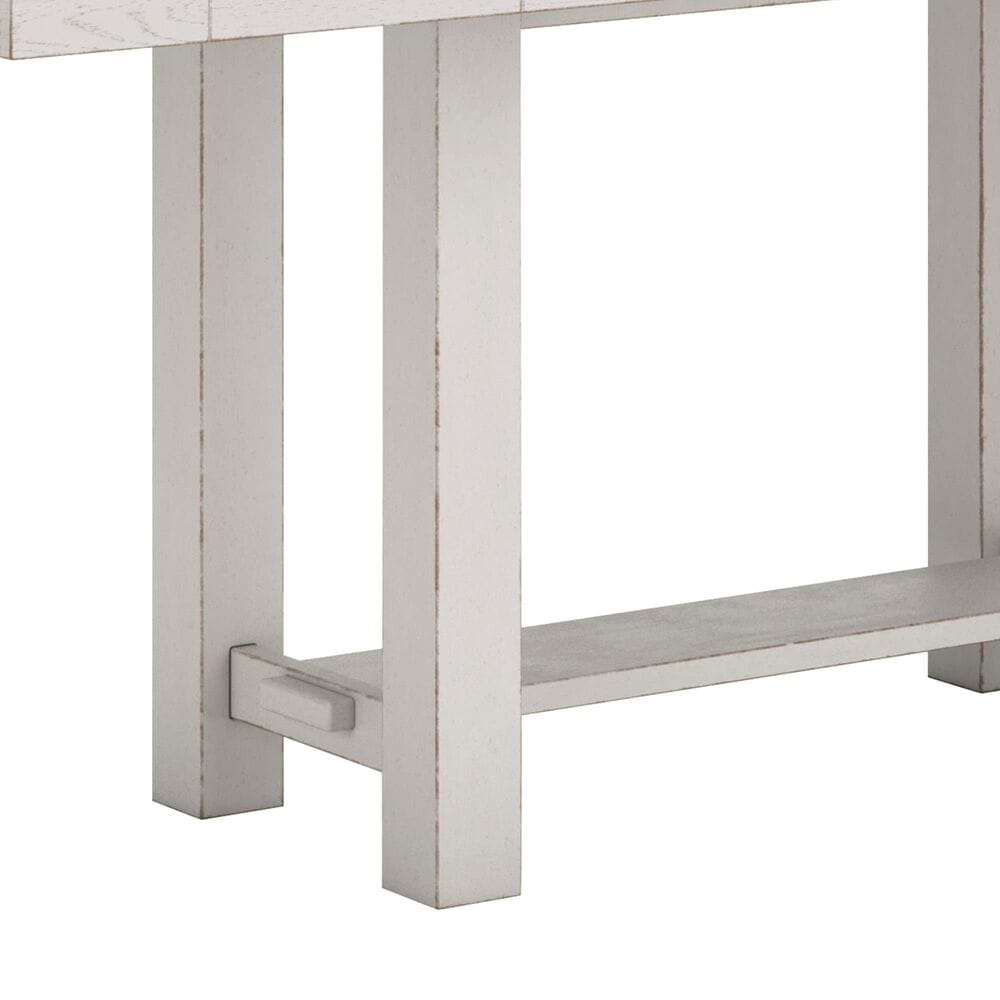 Ashley Robbinsdale Counter Height Dining Table with 2 Leaves in Antique White, , large