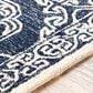 Surya Granada GND-2308 4" x 6" Dark Blue, Ivory and Charcoal Area Rug, , large