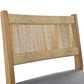 Hearth and Haven 5-Piece Outdoor Wooden Dining Set with U-Leg Table and Cushioned Chairs in Gray, , large