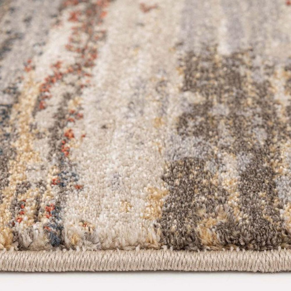 Central Oriental Montville Kenliani 7&#39;10 x 9&#39;10 Sand and Storm Area Rug, , large