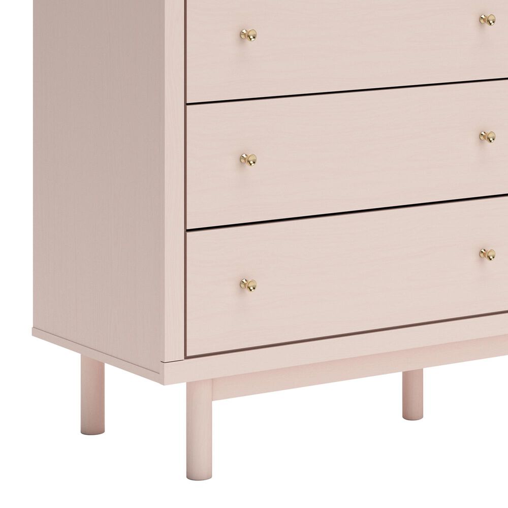 Ashley Ashley Wistenpine 5-Piece Bedroom Set in Pink, , large