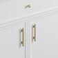 James Martin Bellshire 36" Single Bathroom Vanity in Bright White with 3 cm Siberian Silestone Top and Rectangular Sink, , large