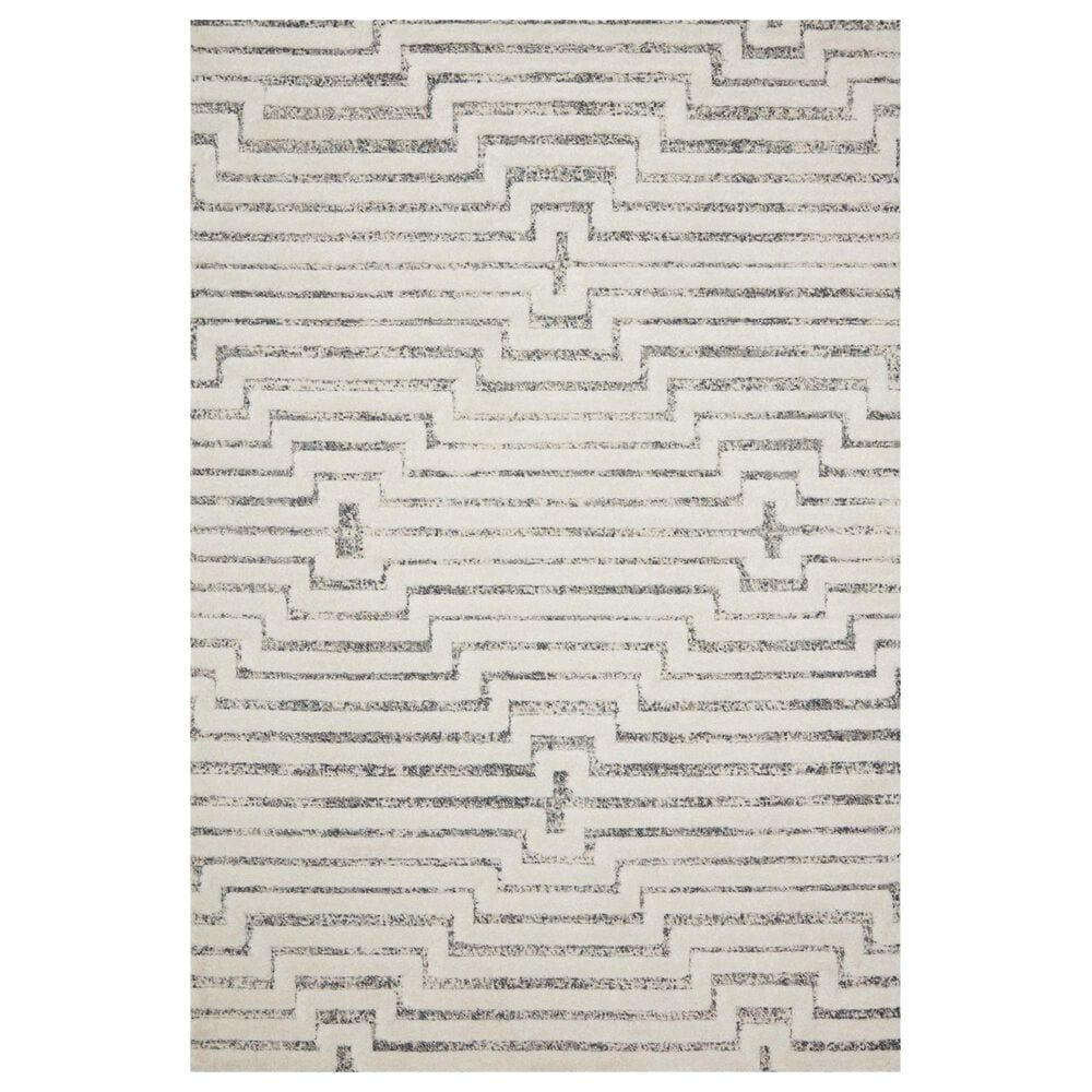 Loloi II Hagen 2"7" x 7"8" White and Sky Runner, , large