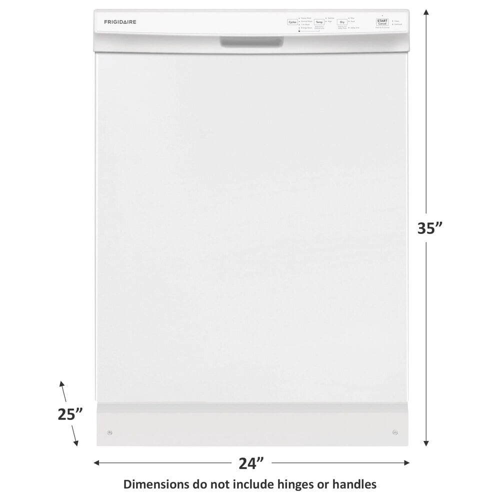 Frigidaire 24&quot; Built-In Dishwasher with MaxDry in White, , large