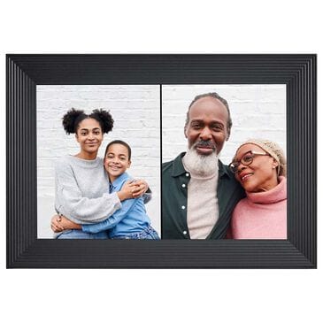 Aura Carver 10.1" Gravel Digital Picture Frame in Black, , large
