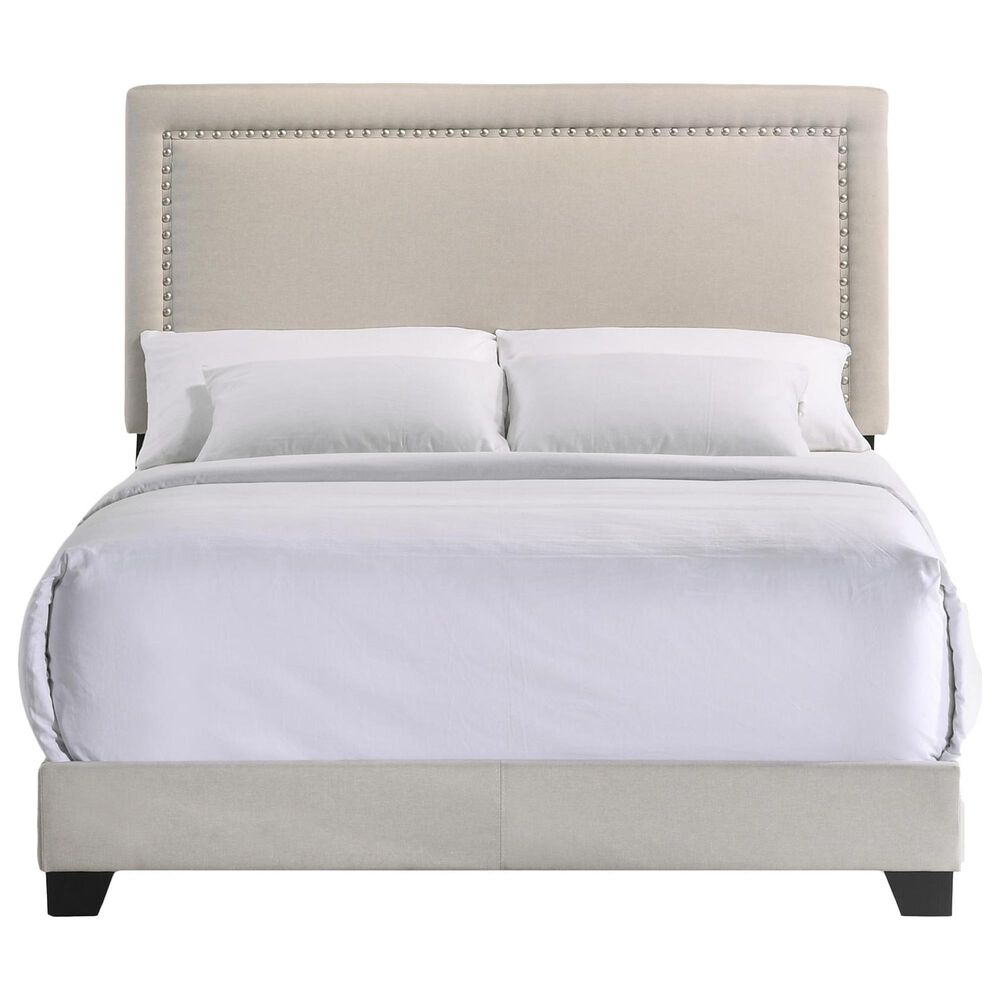 Hawthorne Furniture Zion Upholstered Full Bed in Fog, , large
