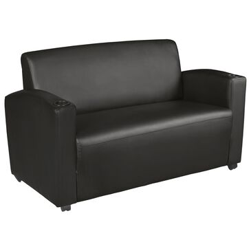 Regency Global Sourcing Supernova Loveseat in Black, , large