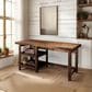 Legends Home Sausalito Workstation Desk in Whiskey, , large