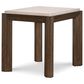 Century Furniture Monterey Lamp Table in Hawthorne Dark, , large