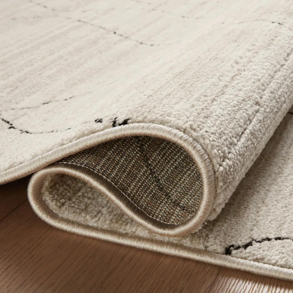 Loloi II Darby 5&#39;3&quot; x 7&#39;6&quot; Sand and Charcoal Area Rug, , large