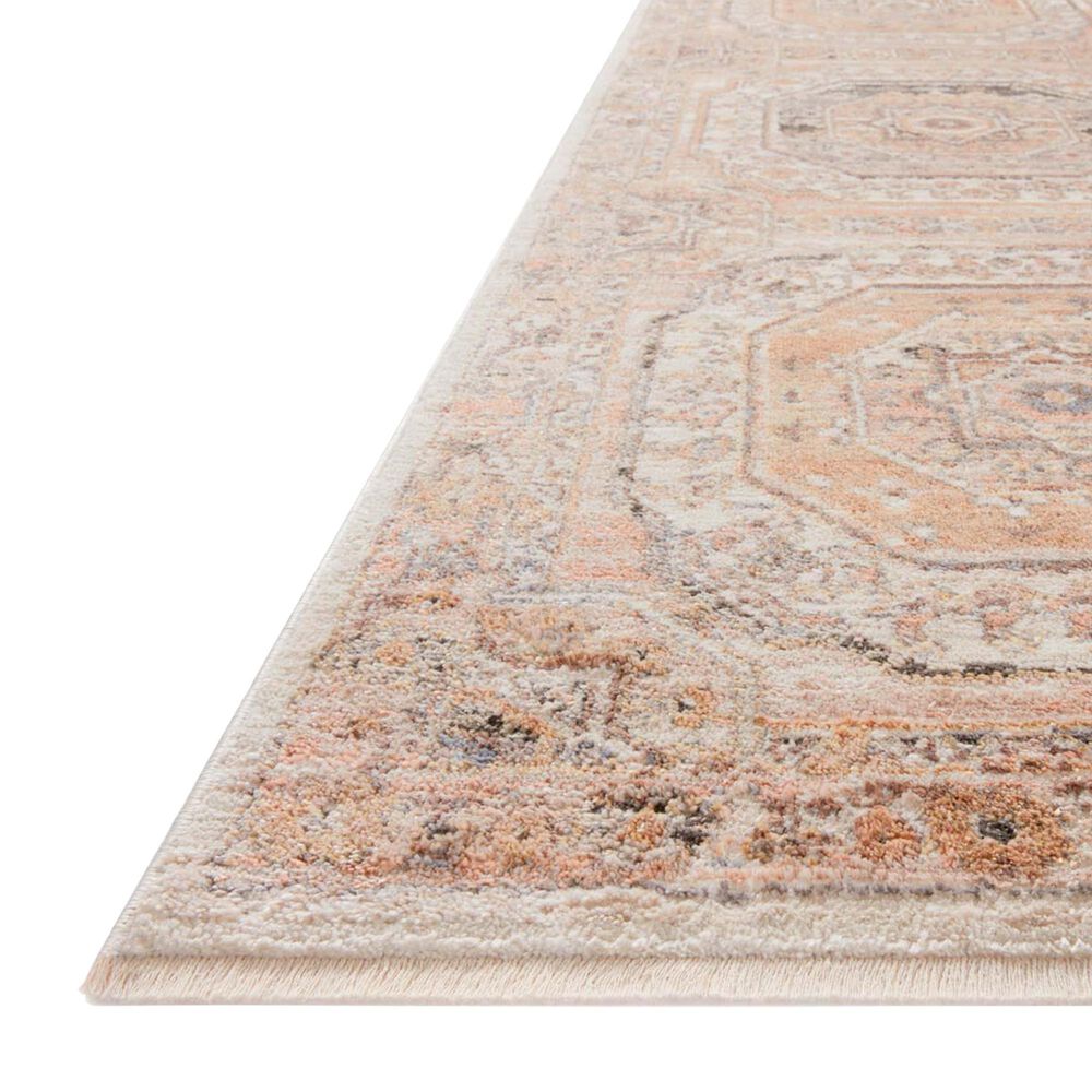 Loloi Sonnet 2&#39;6&quot; x 8&#39; Apricot and Multicolor Runner, , large