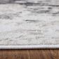 Feizy Prasad Ivory and Charcoal 1"8" x 2"10" Area Rug, , large