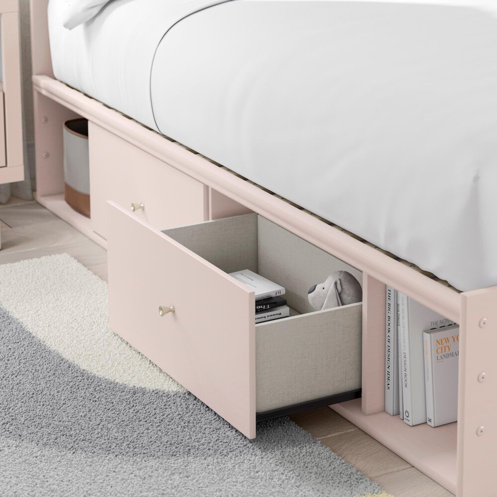 Ashley Wistenpine Full Upholstered Panel Bed with 2 Storage Units, , large