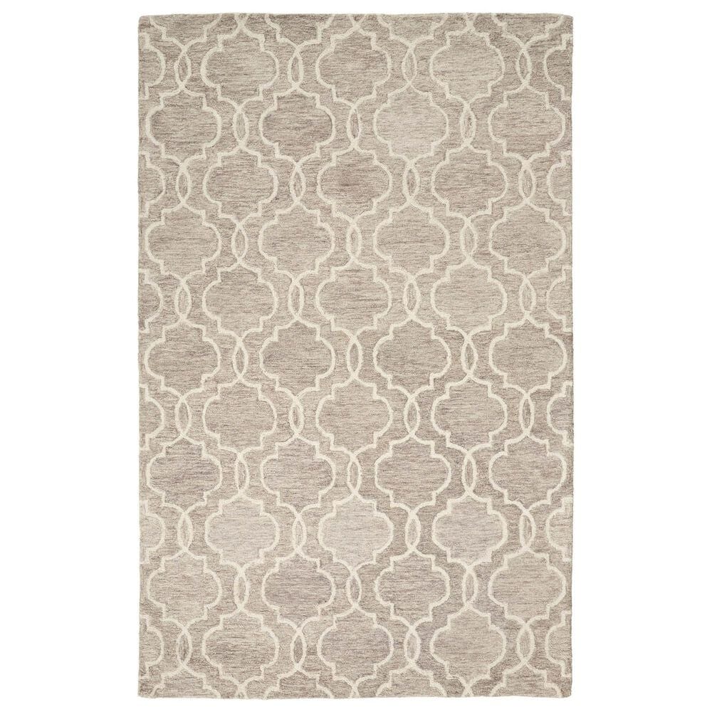 Feizy Belfort Light Gray 10" x 14" Area Rug, , large