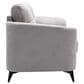 HOMLUX Sofa and Loveseat Set with Tufted Cushion in Light Gray, , large