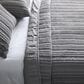 Ann Gish Rib 3-Piece King Coverlet Set in Slate, , large