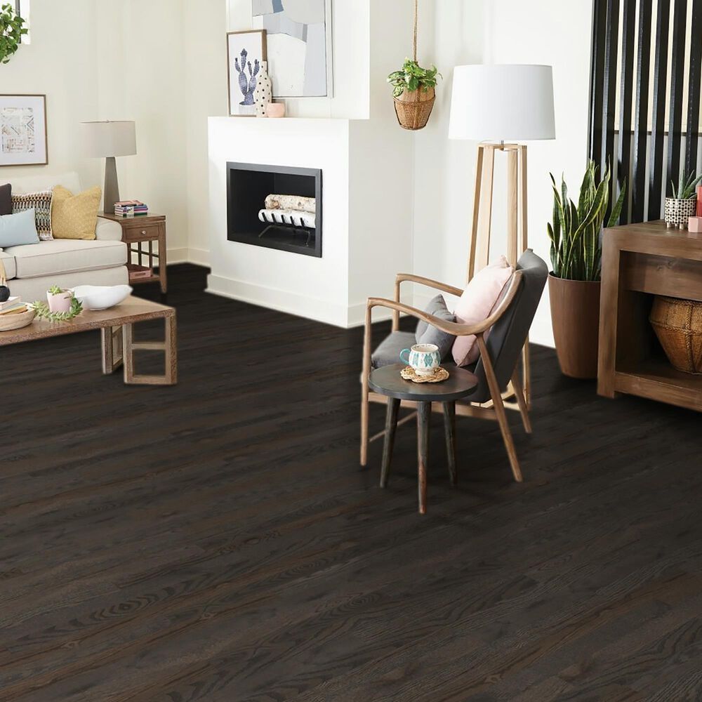 Hartco Prime Harvest Silver Oak High Gloss Red Oak 3 1/4&quot; Solid Hardwood, , large
