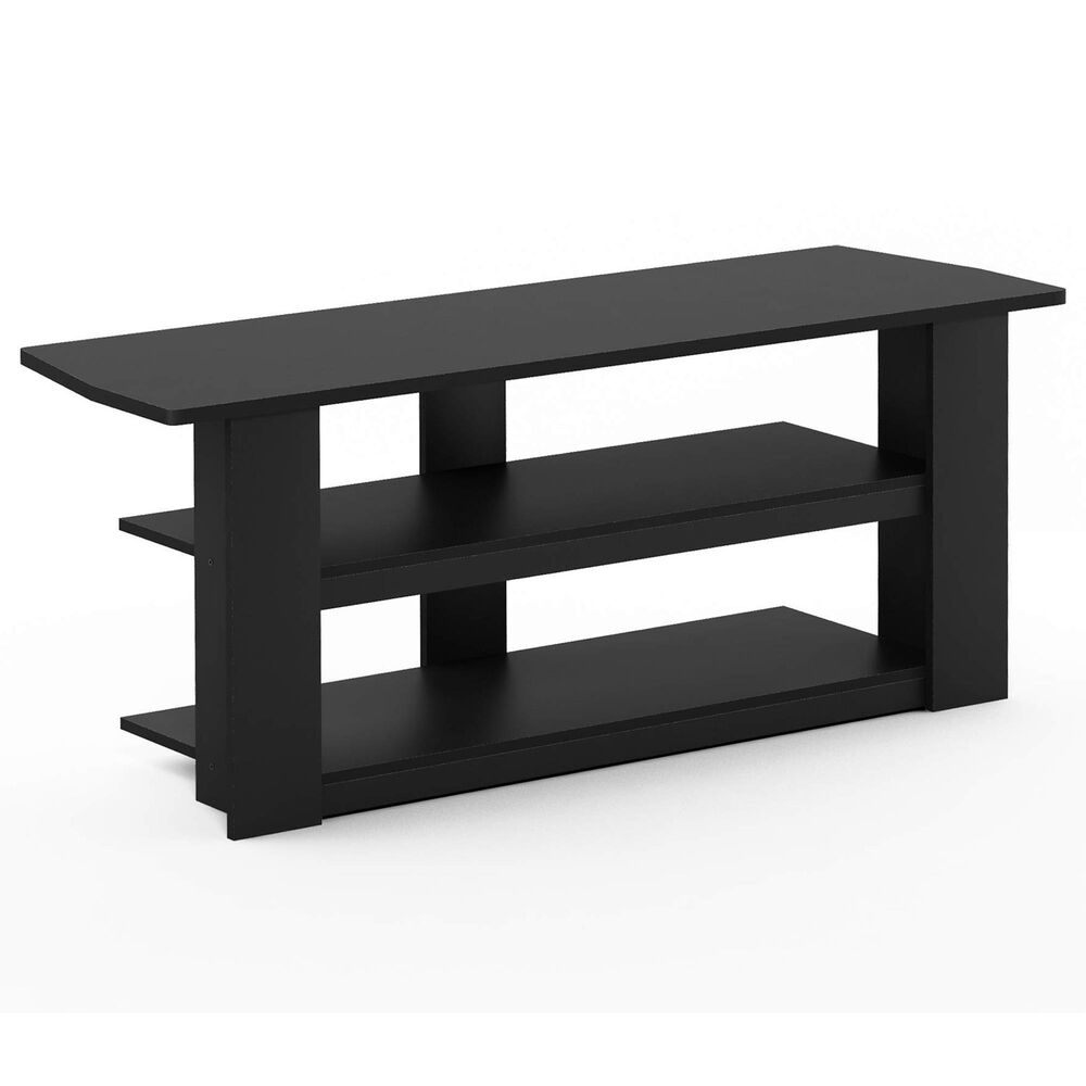 HOMLUX 42.1" Entertainment Center TV Stand in Black, , large