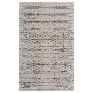 Feizy Vancouver 39NTF 2"10" x 7"10" Beige and Brown Runner, , large