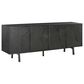 Blue River Holland 4-Door Sideboard in Black Brushed, , large