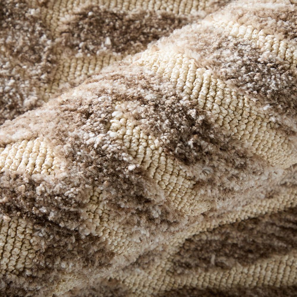 Feizy Colton Taupe 3&#39;6&quot; x 5&#39;6&quot; Area Rug, , large