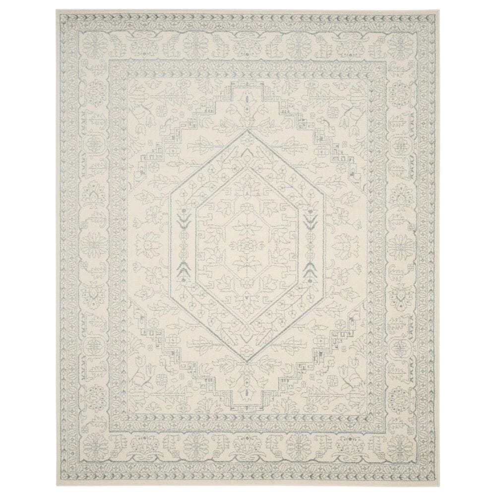 Safavieh Adirondack ADR108S 10" x 14" Ivory and Slate Area Rug, , large
