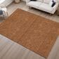Dalyn Rug Company Soft Essentials Solid Paprika 10" x 14" Area Rug, , large