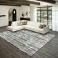 Dalyn Rug Company Winslow 5" x 7"6" Grey Indoor/Outdoor Area Rug, , large