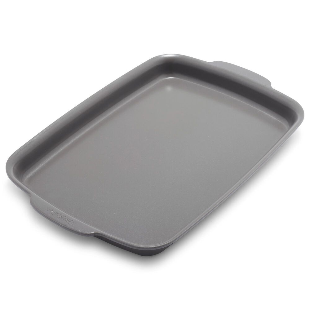 Green Pan Premiere Ovenware 13" x 9" Quarter Sheet Pan in Gray, , large