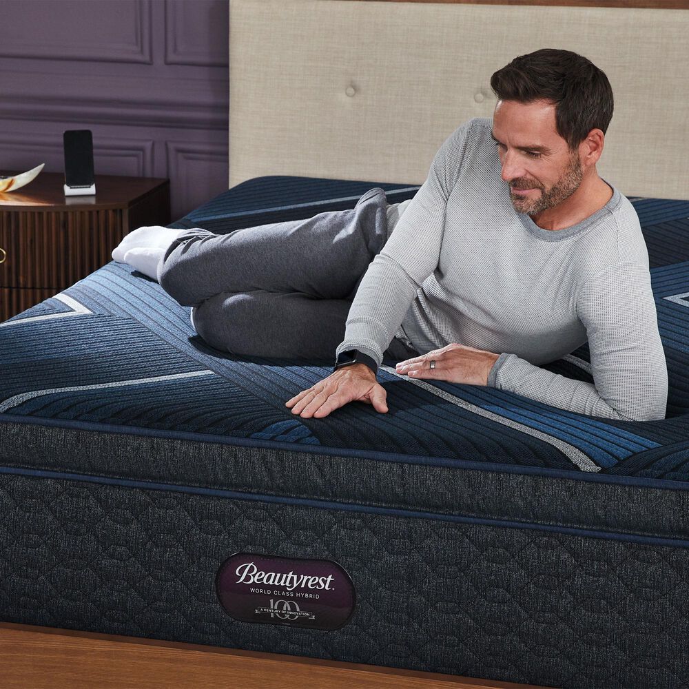 Beautyrest World Class Level Four Hybrid Medium Apex Top California King Mattress, , large