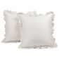 Triangle Home Fashions Livia Floral 5-Piece Full/Queen Comforter Set in Neutral and Blue, , large