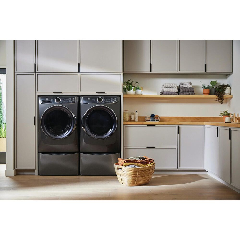 Electrolux 8 Cu. Ft. Front Load Electric Dryer with Balanced Dry in Titanium, , large