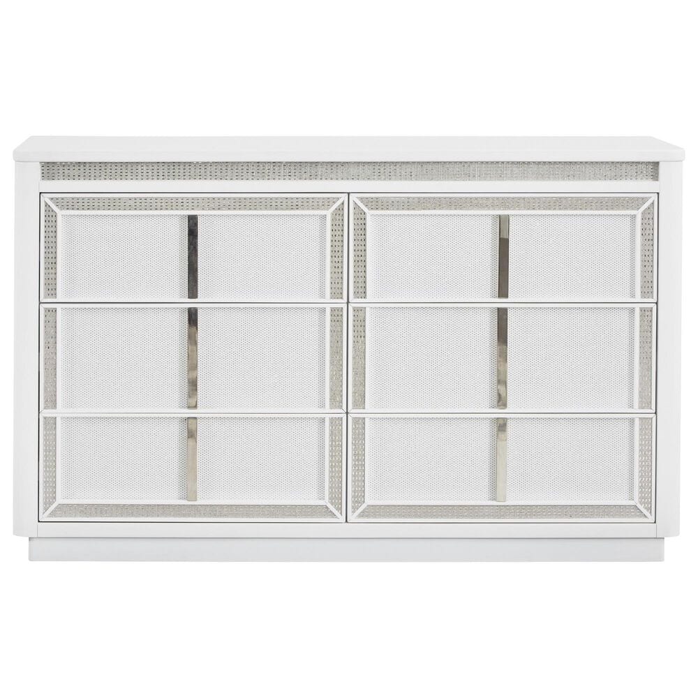 Millenium Chalanna 3-Piece Queen Bedroom Set in White Lacquer, , large