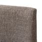Baxton Studio Nexus Arm Chair with Gravel Cushion in Walnut Brown (Set of 2), , large