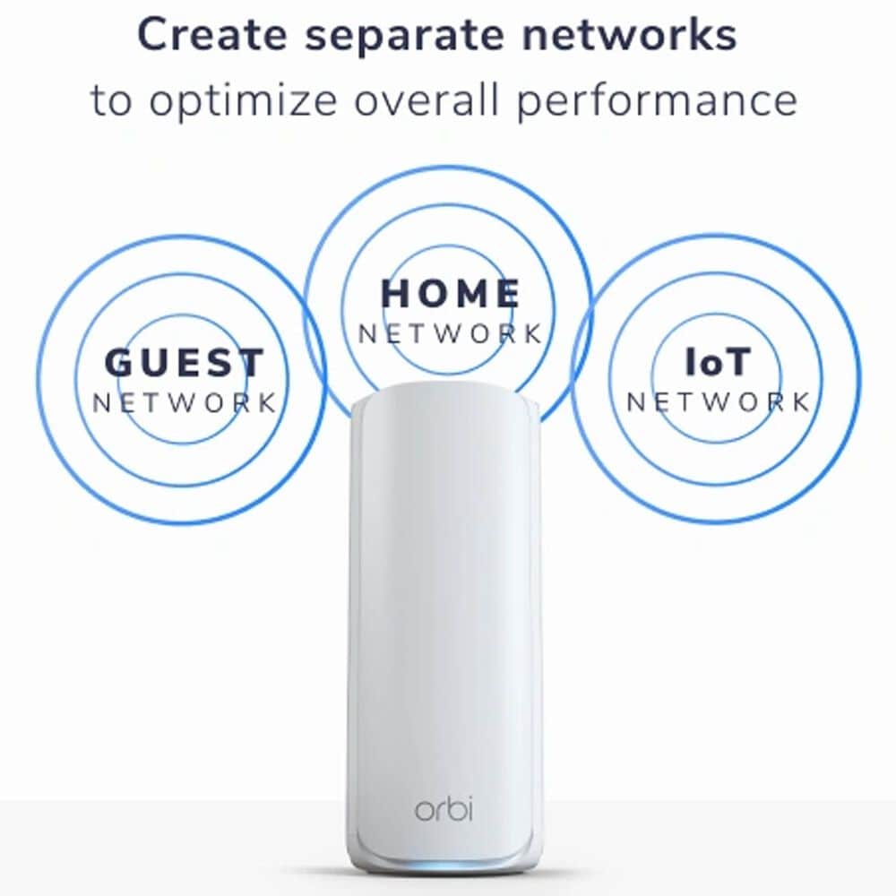 NETGEAR Orbi 770 Series 2-Pack? Tri-Band Wi-Fi 7 Mesh Router in White, , large