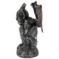 The Gerson Company 12.5"H Battery-Operated Animated Halloween Gargoyle with Sound Sensor in Gray, , large