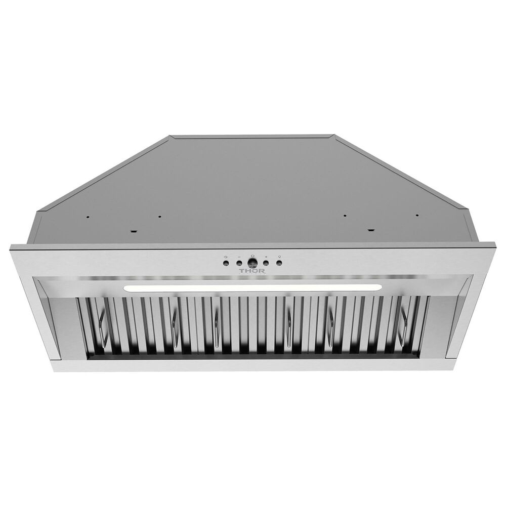 Thor Kitchen 34" Liner Range Hood with Baffle Filters and Strip Light in Stainless Steel, , large