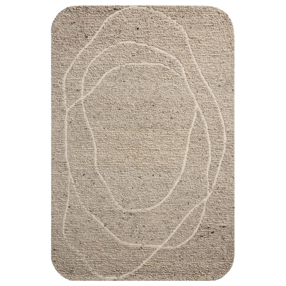 Loloi Otis Oatmeal and Ivory 9"3" x 13" Area Rug, , large